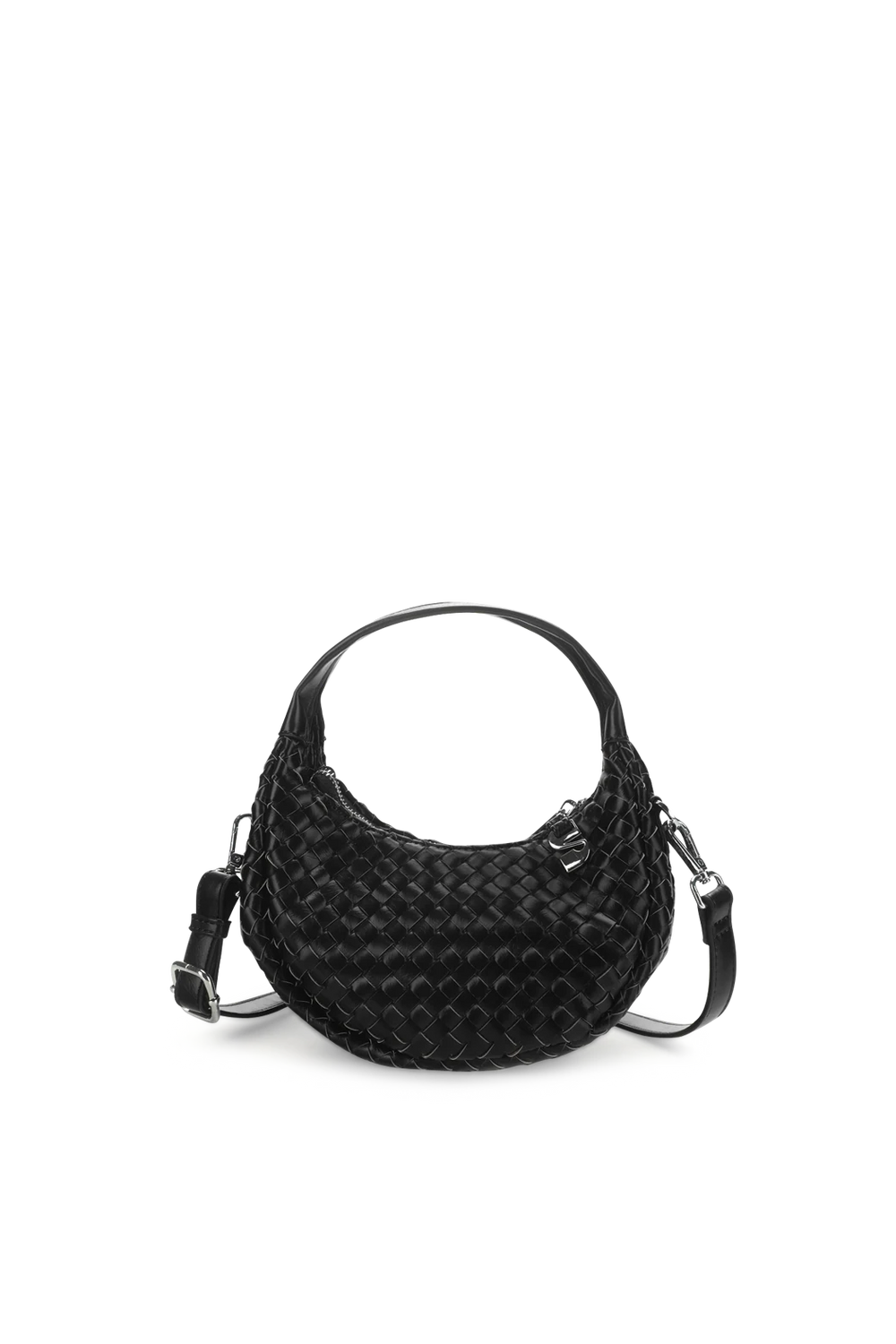 ★TOUT Y EST★ Mona Ribbon Detail Ruffle Shoulder Bag Black 571430_black_back_1000x.webp?v