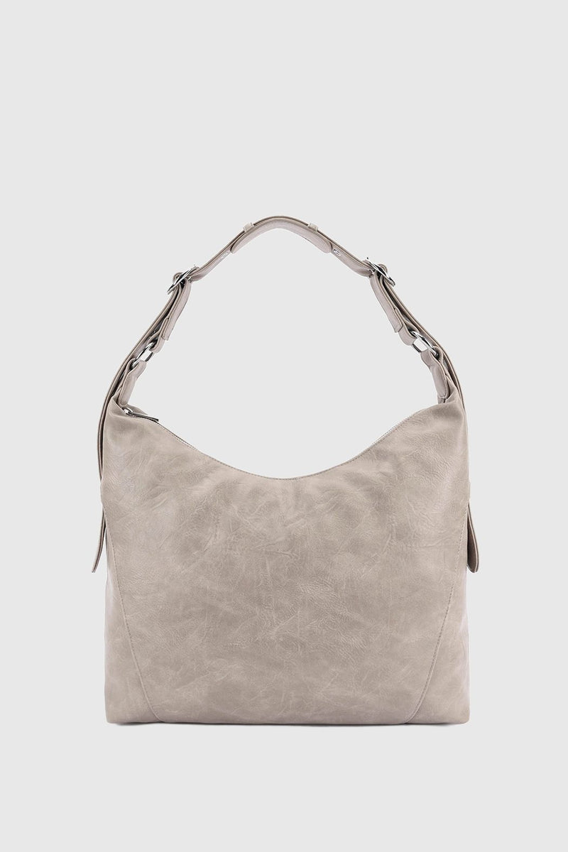HOWLY】PUFF SLING BAG-Greige Ellie Crossbody bag – Silfenstudio COM
